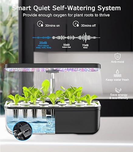 Miniatura 5 de Sistema de cultivo hidropónico kit de jardín interior