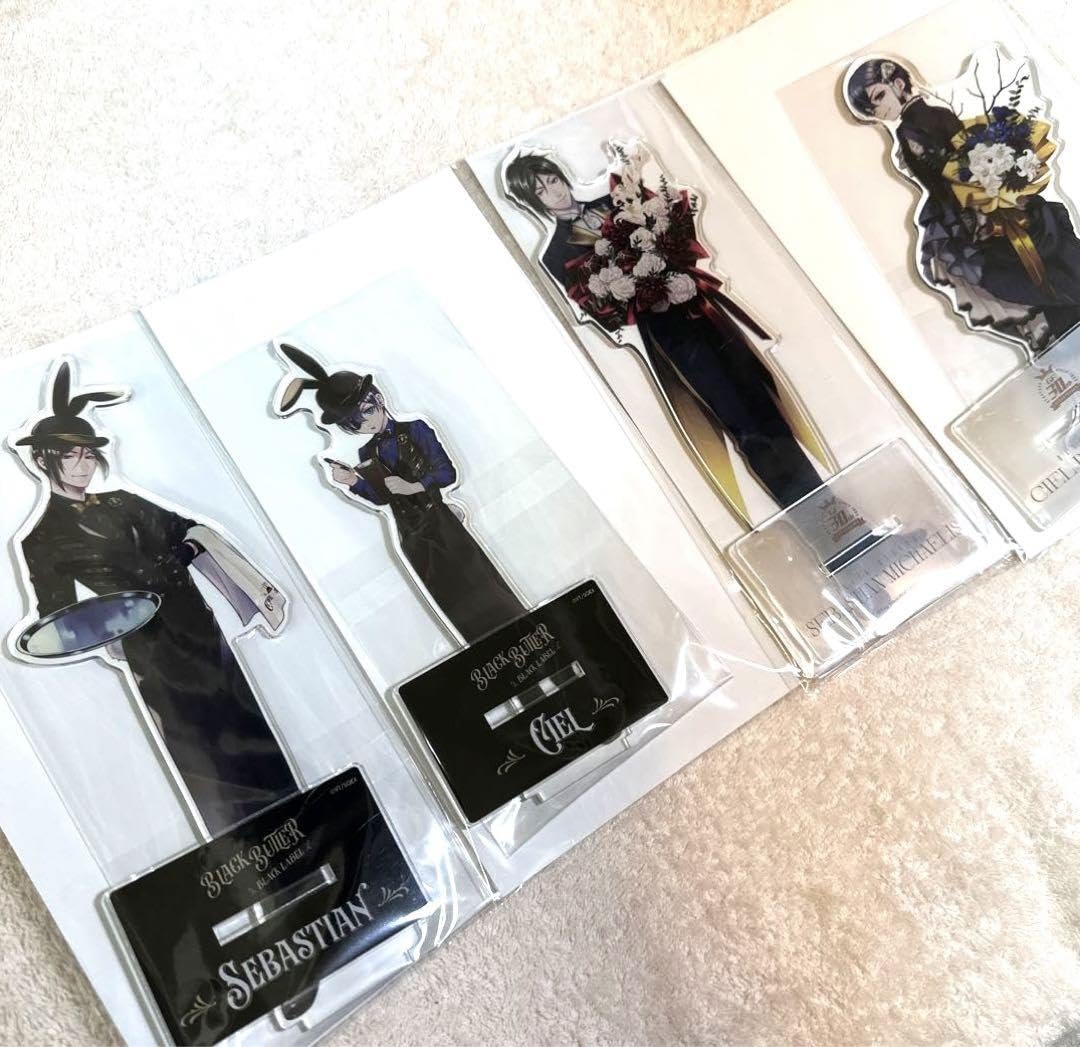 黒執事　ビッグアクリルスタンド シエル　セバスチャン　トレーディングミニ色紙 黒執事ビッグアクリルスタンド シエルセバスチャン
