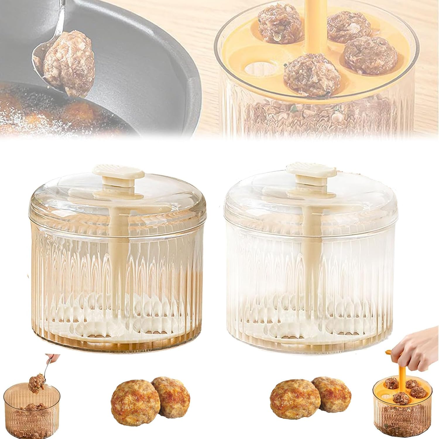Translucent Meatball Maker, Meatball Maker Tool, Kitchen