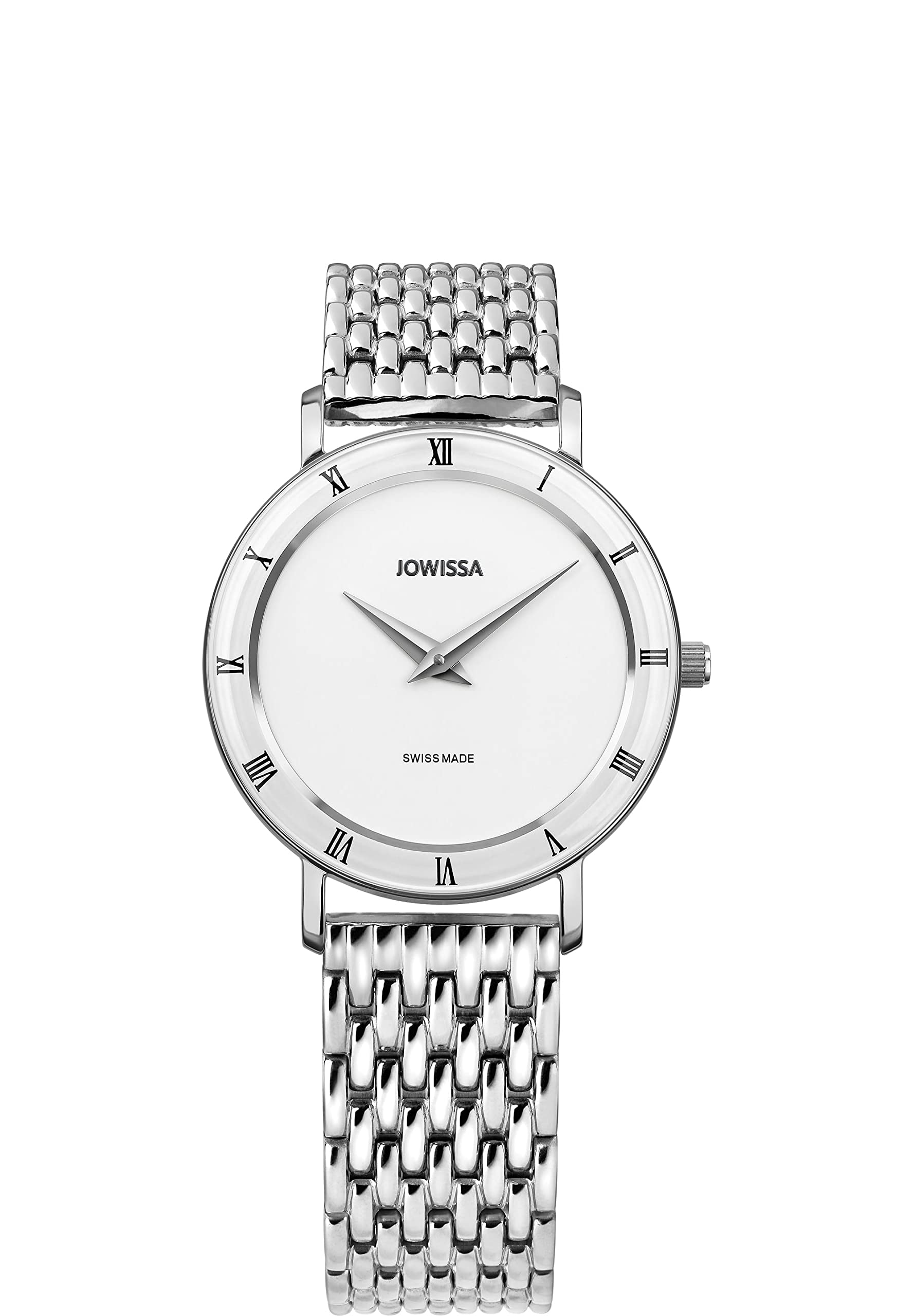 Swiss Made Quartz White Dial Analog Watch for Woman - J2.289.M