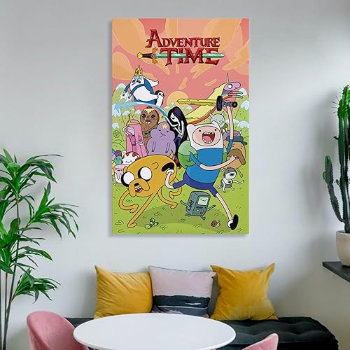Miniatura 6 de Póster artístico de la serie de televisión de dibujos animados de Adventure Time, póster de lienzo y arte de pared, póster moderno para decoración