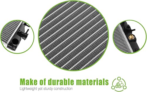 Miniatura 5 de SCITOO 2402 Radiador AT Radiador Fit 1999-2001 para Subaru para Impreza 2.2L