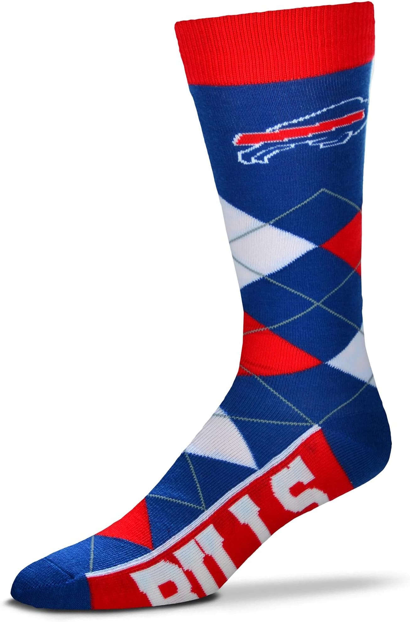 Tampa Bay Buccaneers Argyle Crew Socks