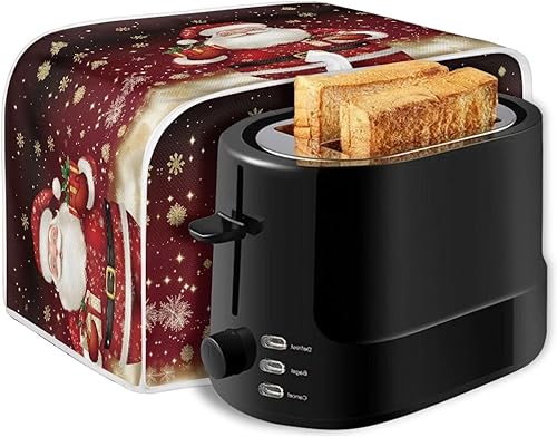 Vista 24 de Cubierta floral para tostadora de limón, 4 rebanadas de pan, tostadora, horno, cubierta a prueba de polvo, cubierta para electrodomésticos pequeños