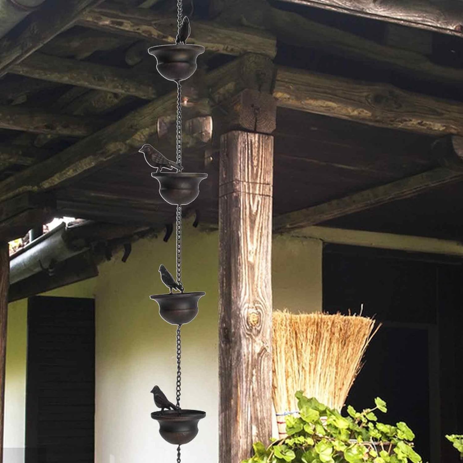 Catena per Acqua piovana, Catena per grondaie, Catena per drenare l'acqua per la Pioggia