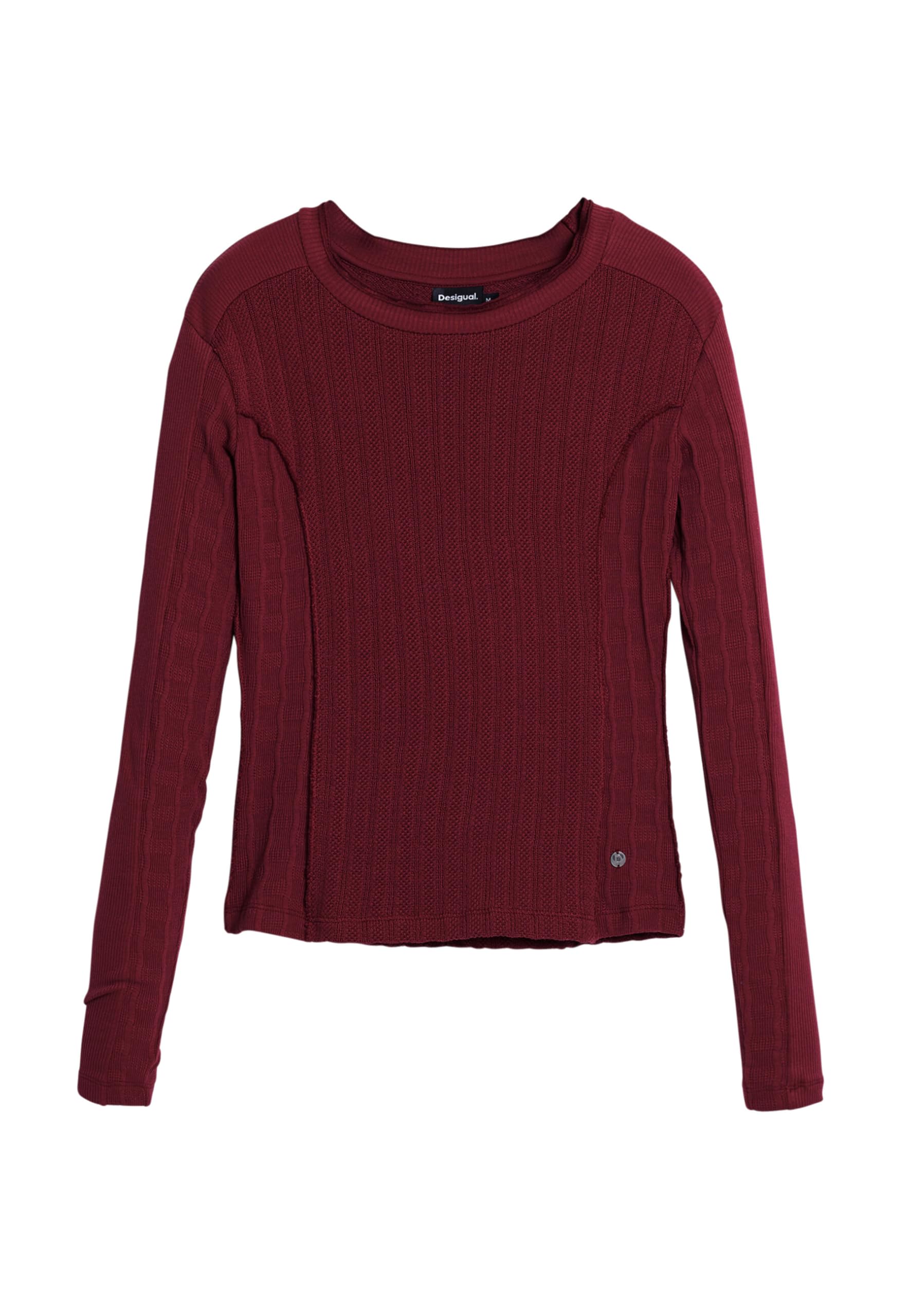 Desigual REPRIS_TS_Charm, 3068 Granate Medium, M Red