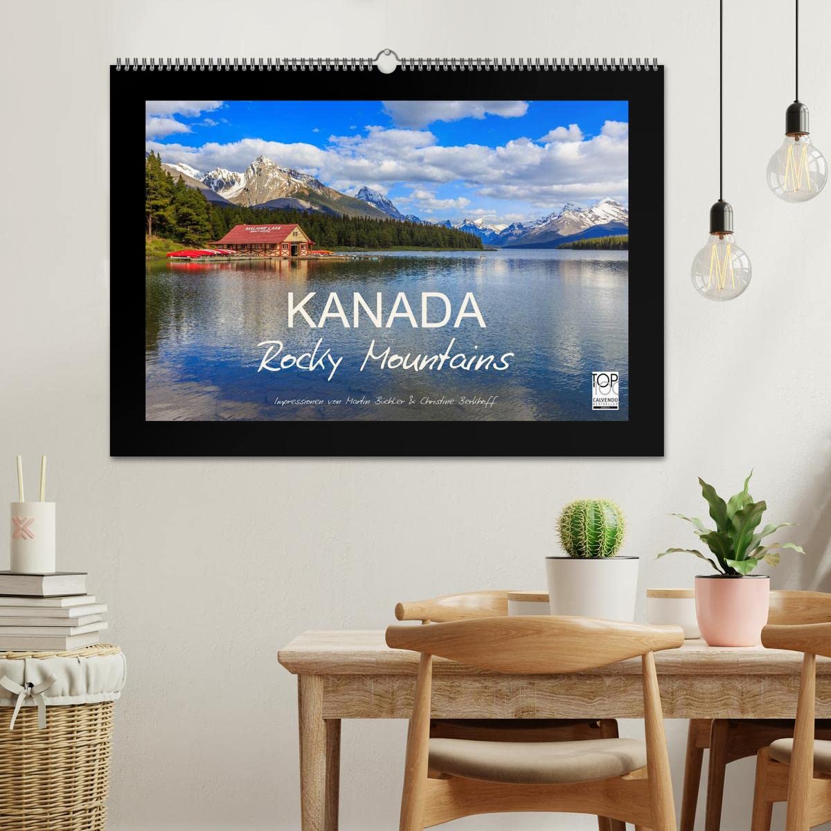 KANADA - Rocky Mountains (Wandkalender 2026 DIN A2 quer), CALVENDO Monatskalender: Bilderreise durch eine faszinierende Bergwelt (CALVENDO Natur)