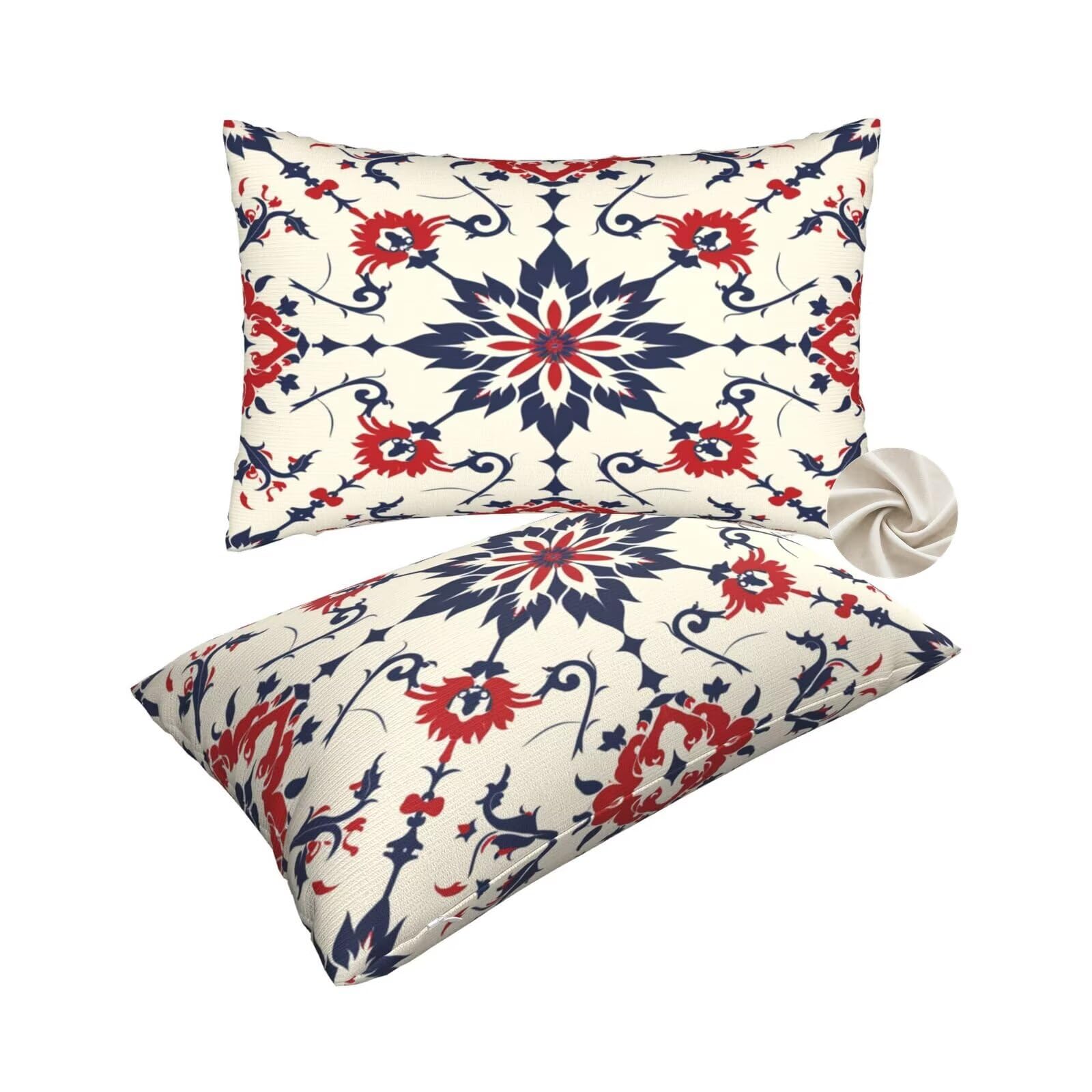 Housse de coussin 50x80 cm lot de 2 pour raviver un salon terni