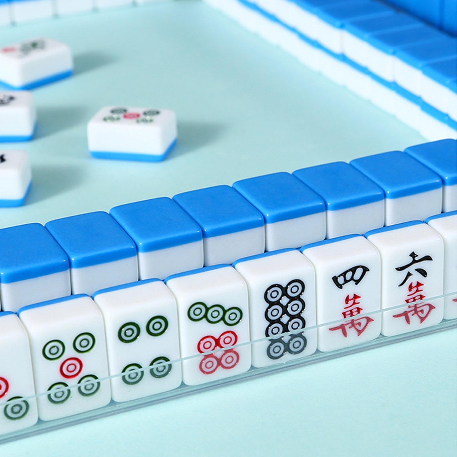 Set di piastrelle Mahjong da tavolo, Mahjong, 2,4 x 1,7 cm