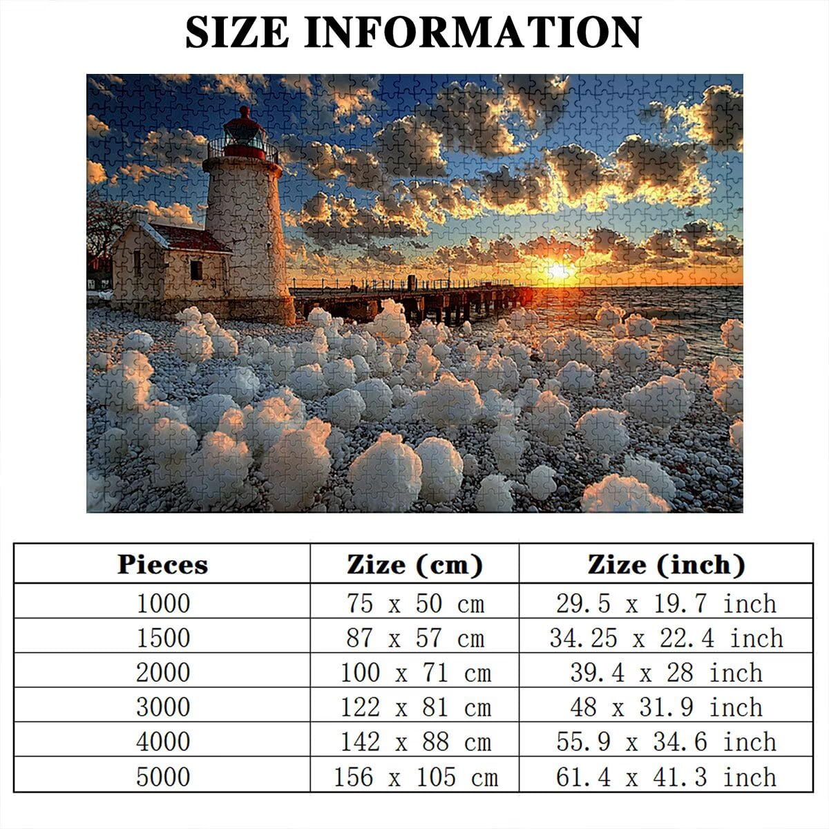 Puzzle 5000 elementów, krajobraz, zachód słońca, 5000 elementów, drewniane puzzle dla dorosłych, trudna łamigłówka, gra logiczna dla całej rodziny, dekoracja pokoju, prezenty dla kobiet B-34