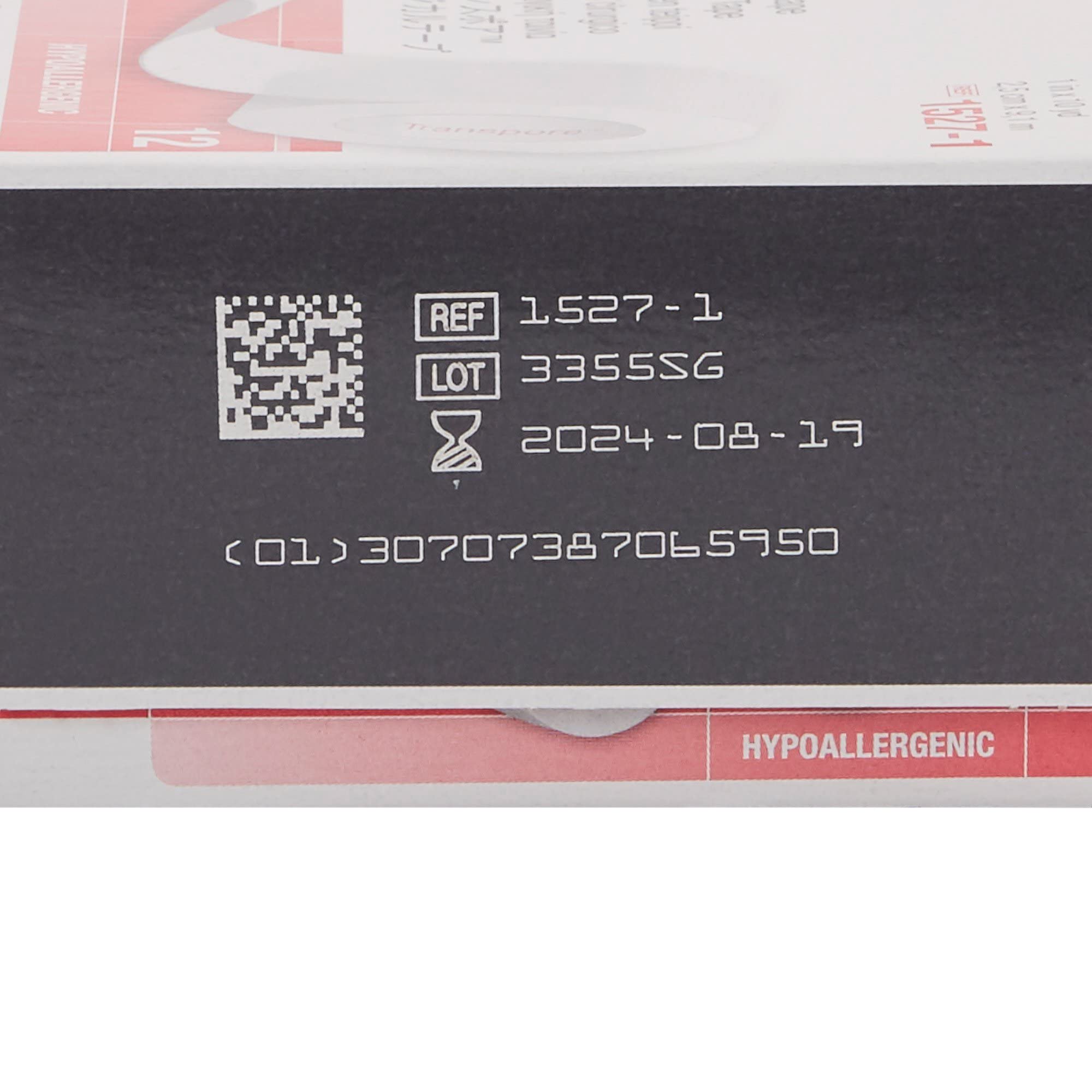 3M Transpore Tape 1 x 10 yd Box: 12 3