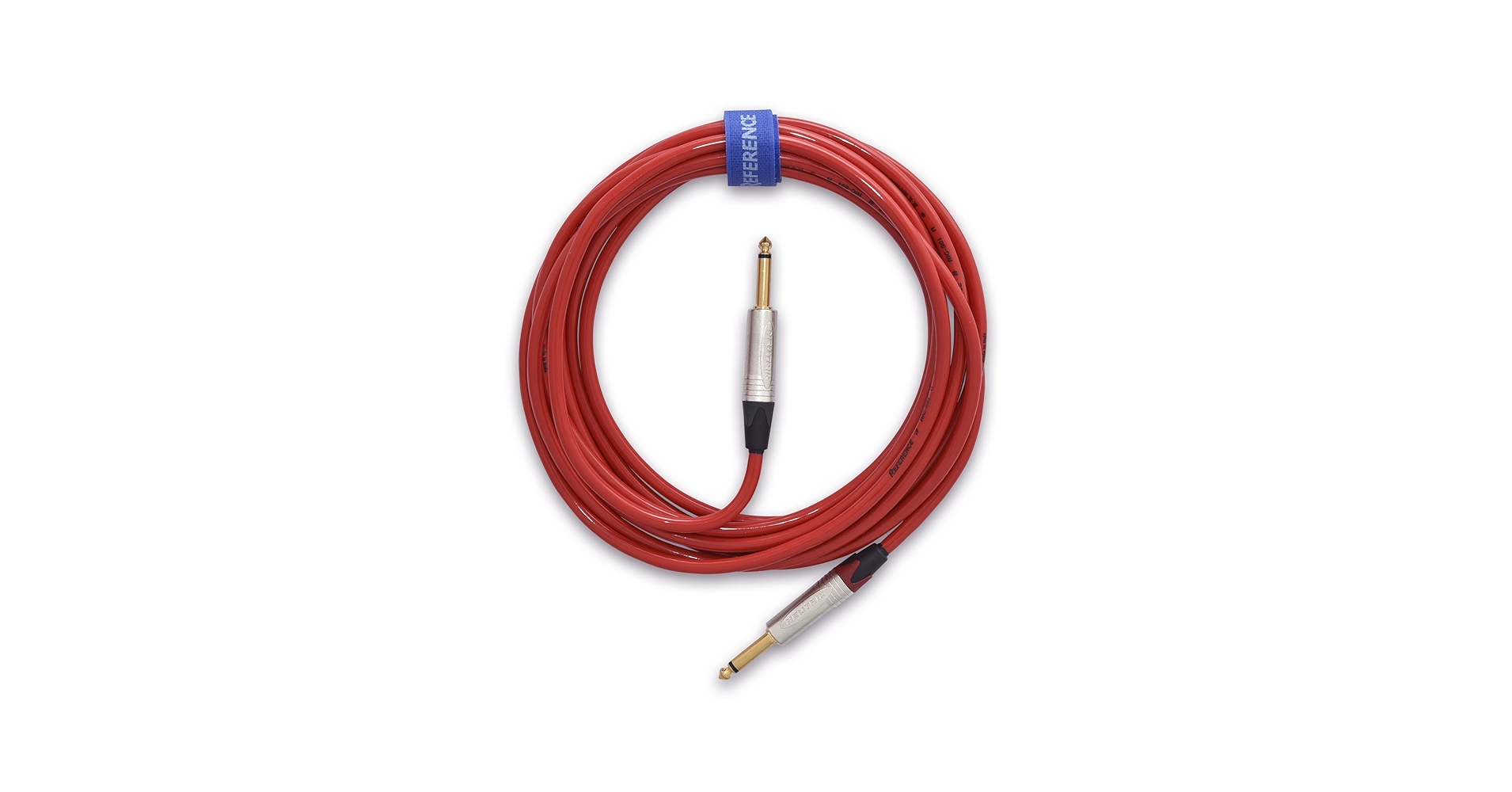 【ギター・ケーブル】 リファレンス・ケーブル　RIC-S01 R ROCK用　赤 Amazon | Reference Cables RIC-S01 R ROCK用 赤 ストレート