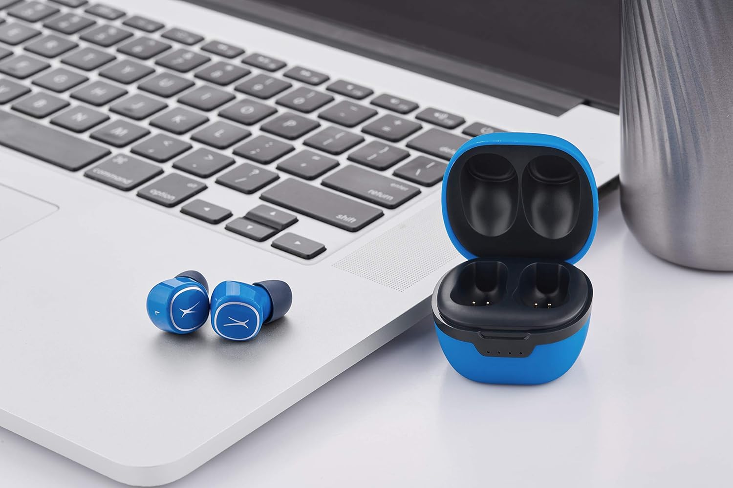 50% Off Discount Altec Lansing NanoPods Truly Wireless Earbuds with Charging Case, TWS Waterproof Bluetooth Earphones with Touch Controls for Travel, Sports, Running, Working (Royal Blue) 🔥 Flash Sale Altec Lansing NanoPods Truly Wireless Earbuds with Charging Case, TWS Waterproof Bluetooth Earphones with Touch Controls for Travel, Sports, Running, Working (Royal Blue)