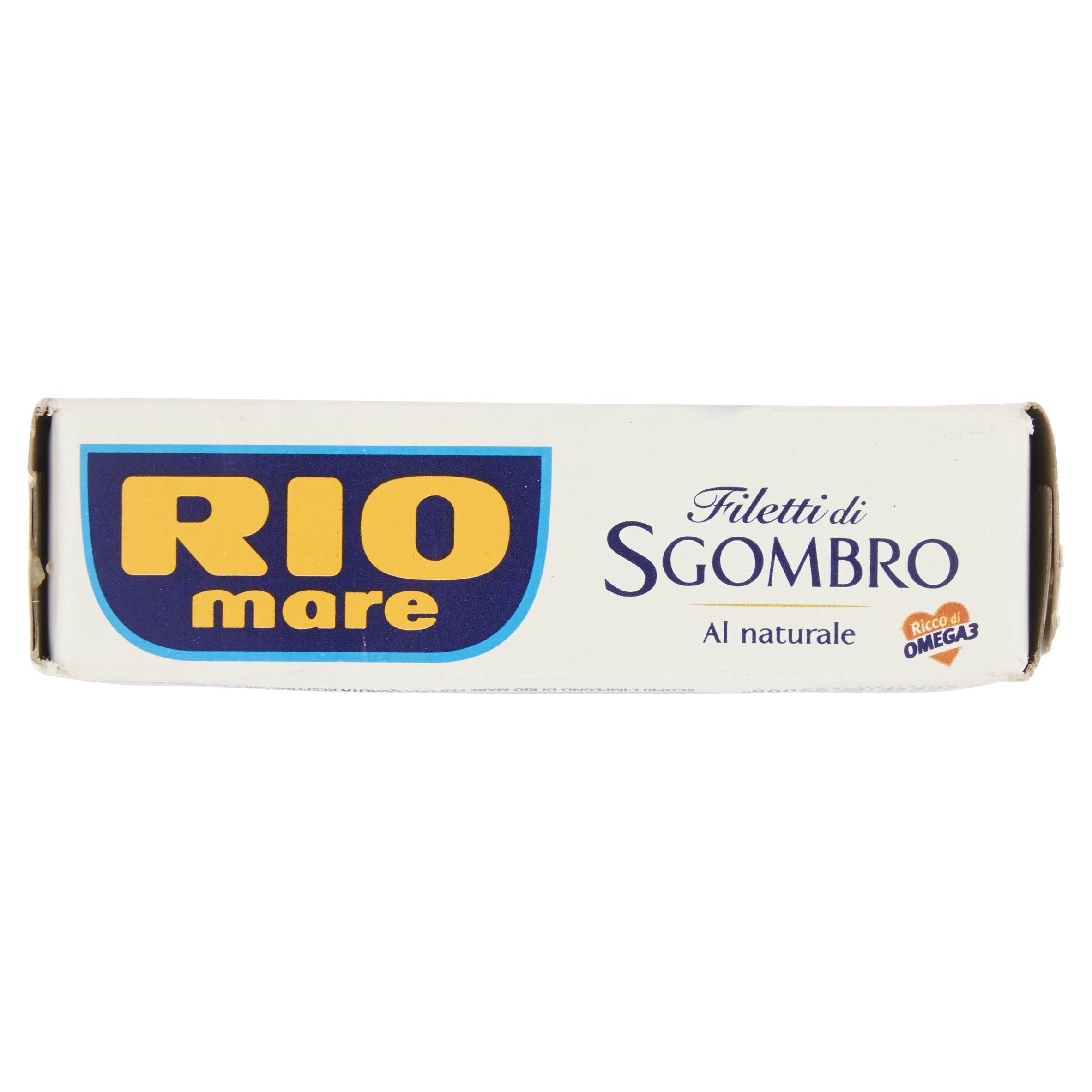Rio Mare Filetti di Sgombro, al Naturale, Ricchi di Omega 3, 10 Lattine da 125 g