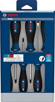 Bosch Tornavida Seti 6 Parça