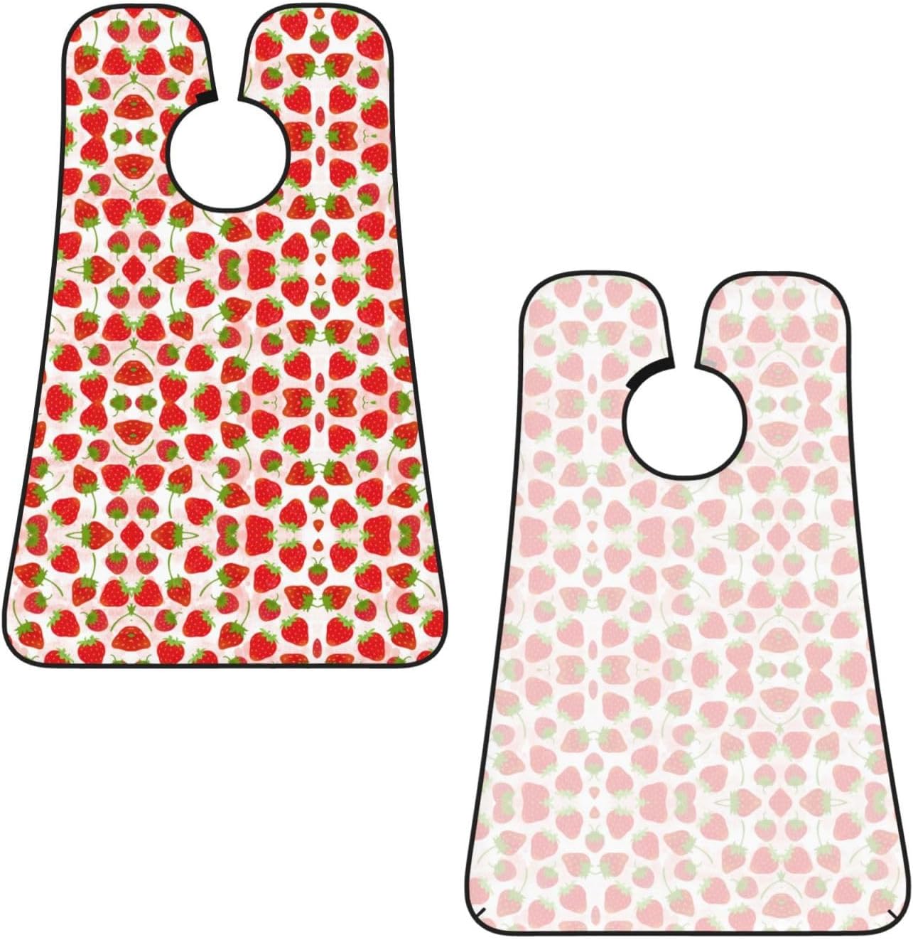 Strawberry Print Beard Bib Apron, Shaving Apron For Dad, Men'S Hair Catcher For Shaving Best Gifts For Dad