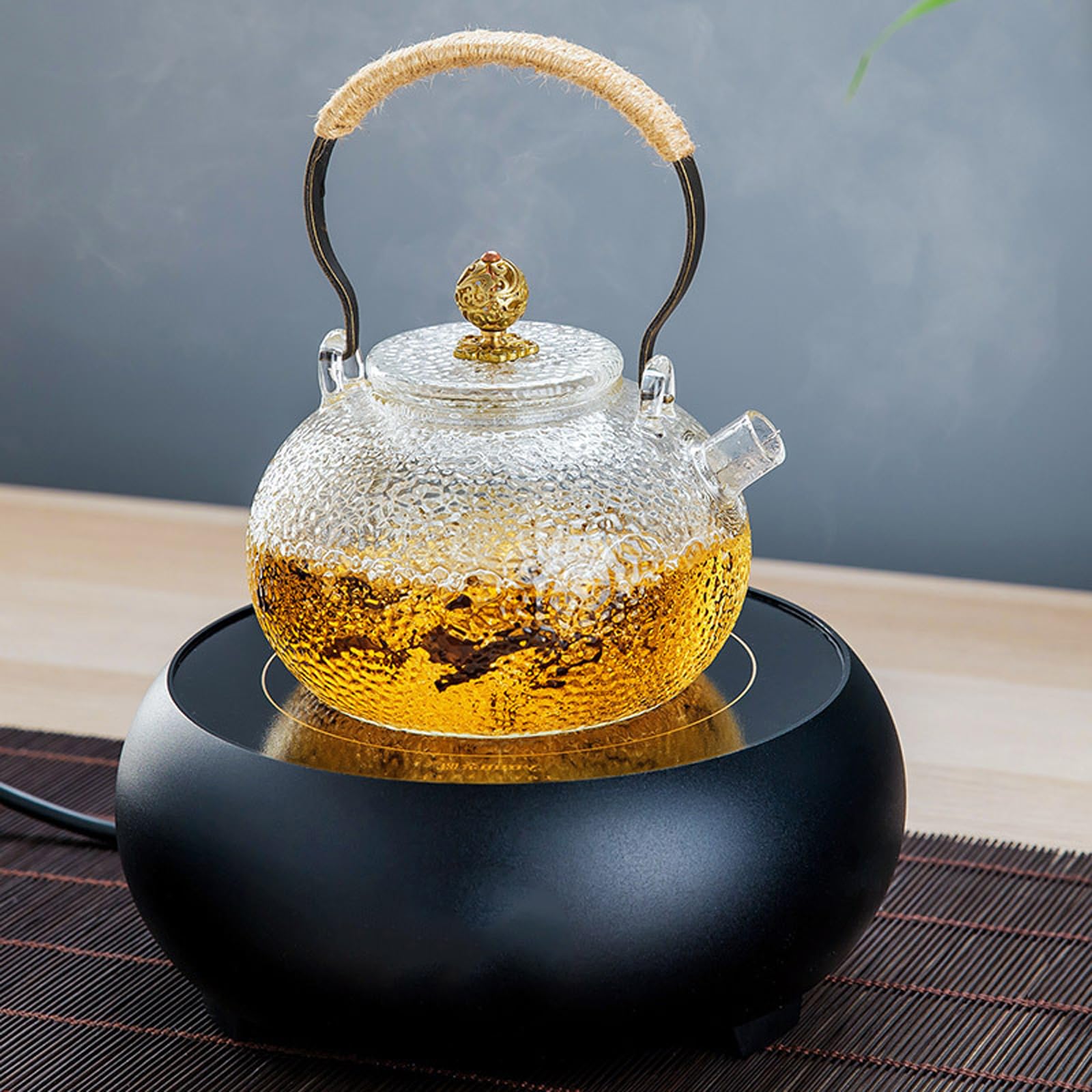 2 Piezas Tetera De Repuesto Mango De Ratán, Sustitución Del Asa De La Tetera, Mango De Tetera, Reemplazo Del Mango De La Tetera, Mango De Tetera Resistente Desgaste, Para Teteras De Cerámica
