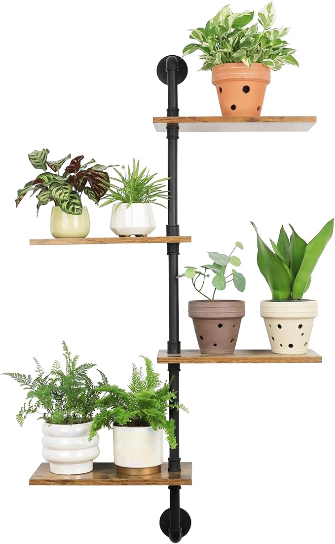 YFFSRJDJ Window Plant Shelves for Multiple Plants indoors,4