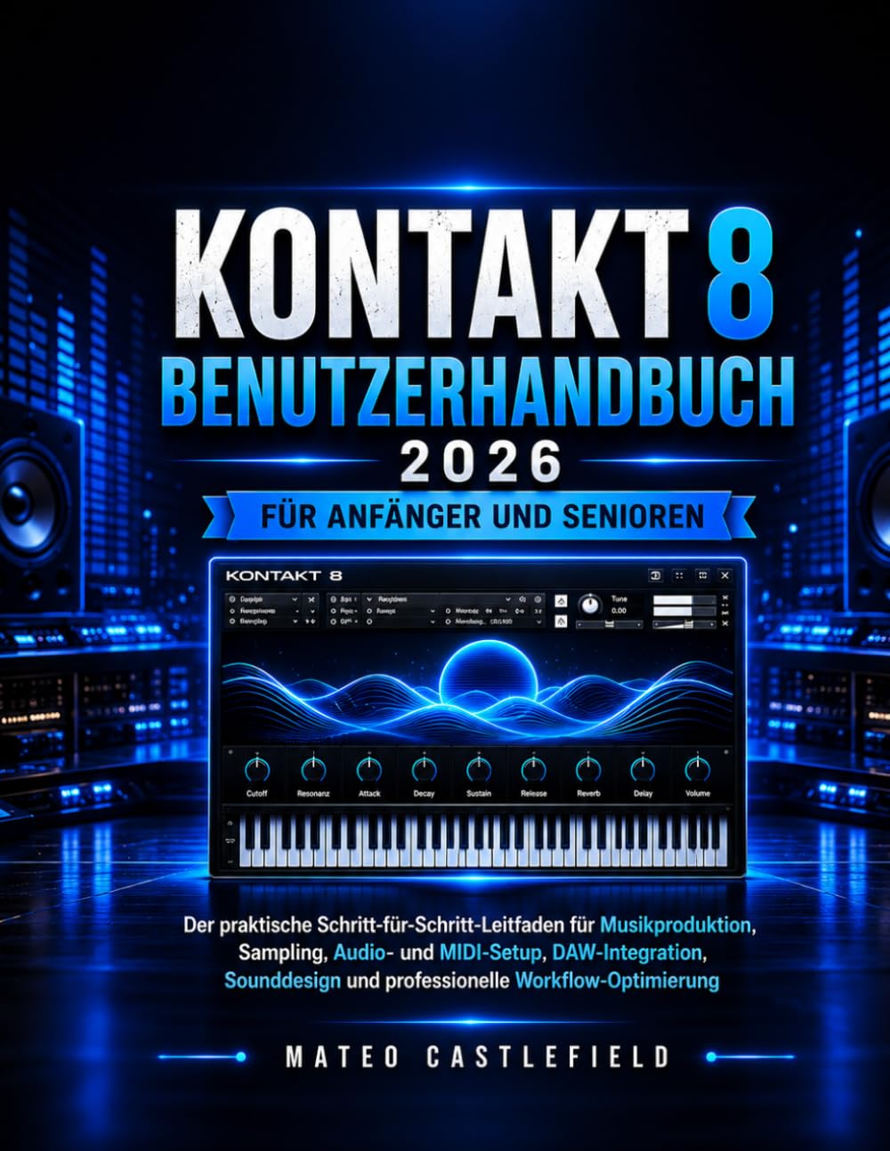 KONTAKT 8 BENUTZERHANDBUCH 2026 FÜR ANFÄNGER UND SENIOREN: Der praktische Schritt-für-Schritt-Leitfaden für Musikproduktion, Sampling, Audio- und ... und professionelle Workflow-Optimierung