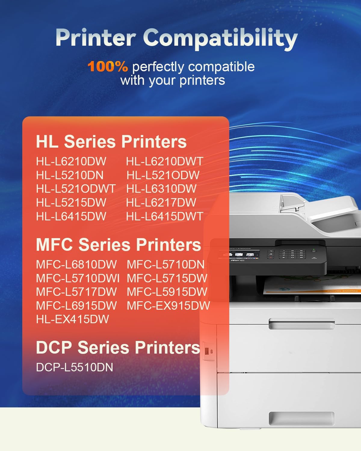 DR920 MFC-L5710DN, MFC-L5710DW Drum Unit Compatible for Brother DR-920 DR 920 to Use with HL-L6210DW, HL-L6210DWT, MFC-L5915DW, HL-L6217DW, HL-L5210DW, HL-L5210DWT Printer, 1 Pack | Not Toner.