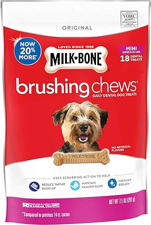 target milk bone brushing chews