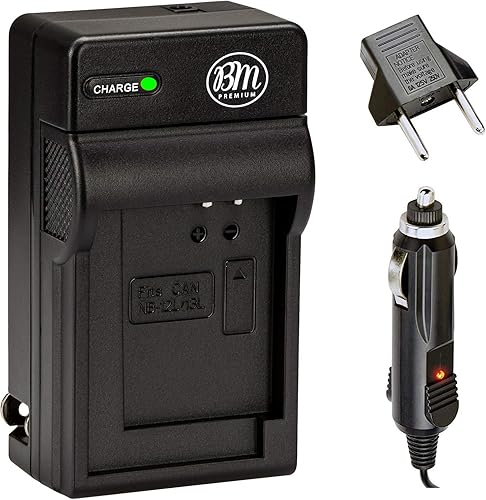 BM Premium Cargador de batería NB-13L para cámaras Canon PowerShot SX740 HS, G1 X Mark III, G5 X, G5 X Mark II, G7 X, G7 X Mark II, G7 X Mark III,
