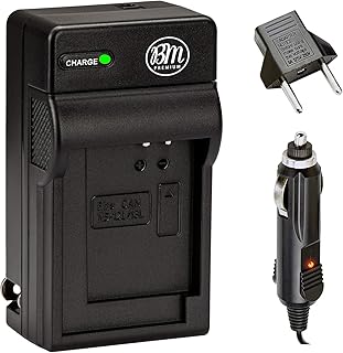 BM Premium NB-13L Battery Charger for Canon PowerShot SX740 HS, G1 X Mark III, G5 X, G5 X Mark II, G7 X, G7 X Mark II, G7 X Mark III, G9 X, G9 X Mark II, SX620 HS, SX720 HS Cameras