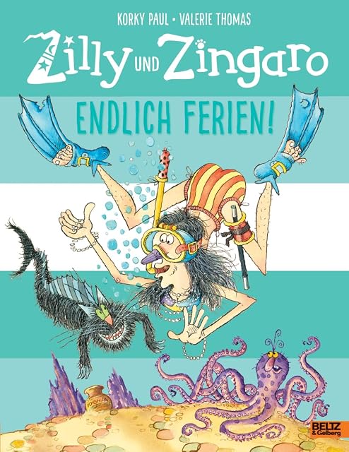 Portada de Zilly und Zingaro. Endlich Ferien!: Ein zauberhaftes Zilly und Zingaro-Bilderbuch