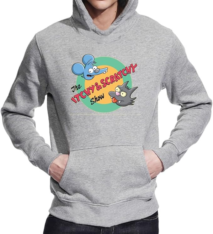 itchy und scratchy pullover