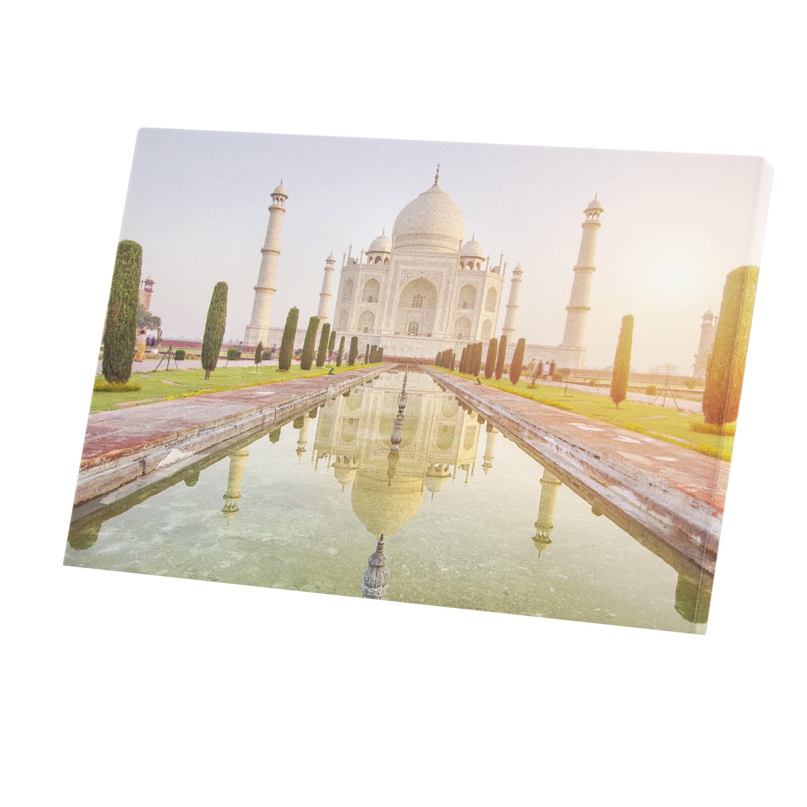 Toile Taj Mahal grand format 90x60 impression haute définition