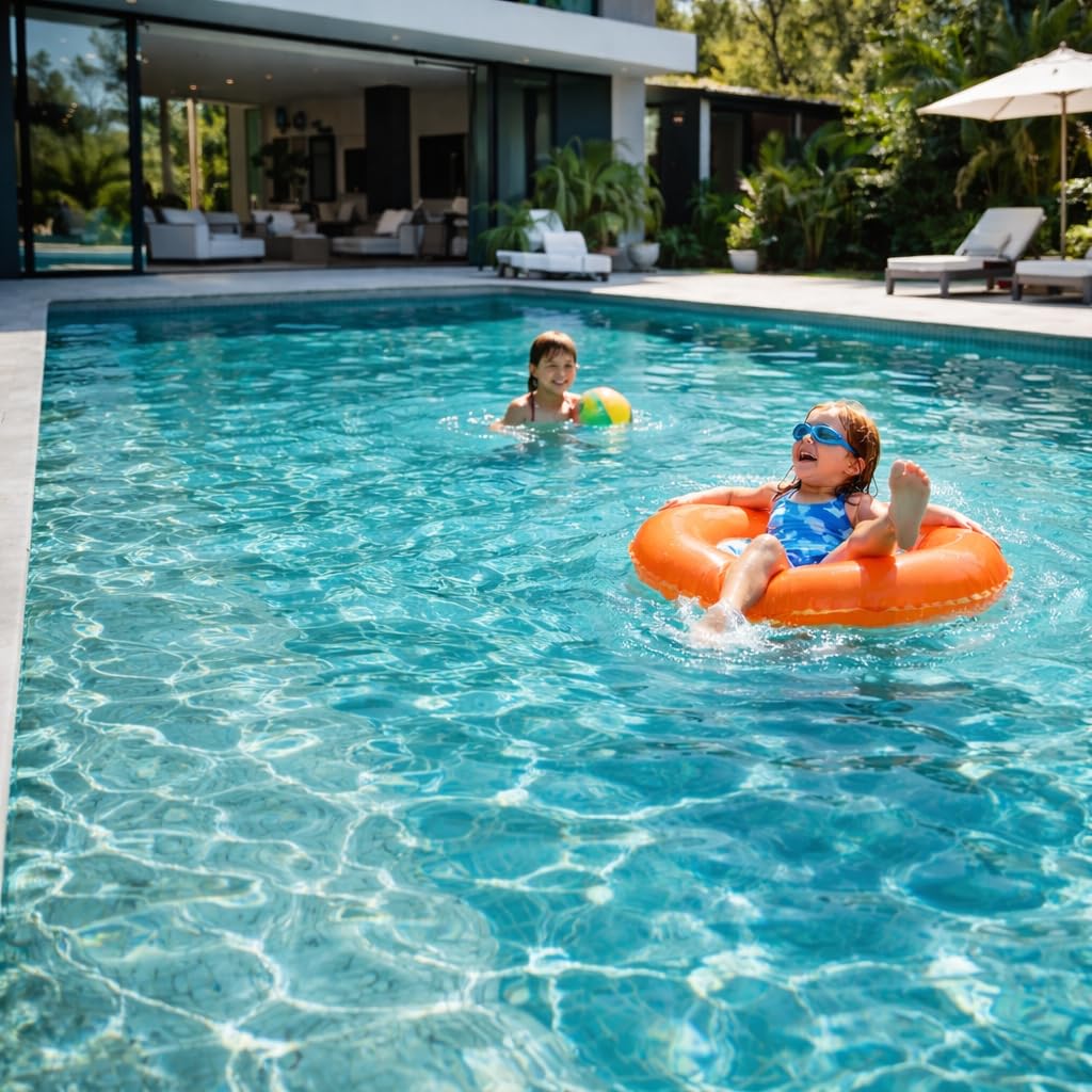 Llofer TAC+ – Correcteur d'Alcalinité Piscine en Poudre – Stabilise le pH & Améliore le Confort de Baignade – Seau 5 kg