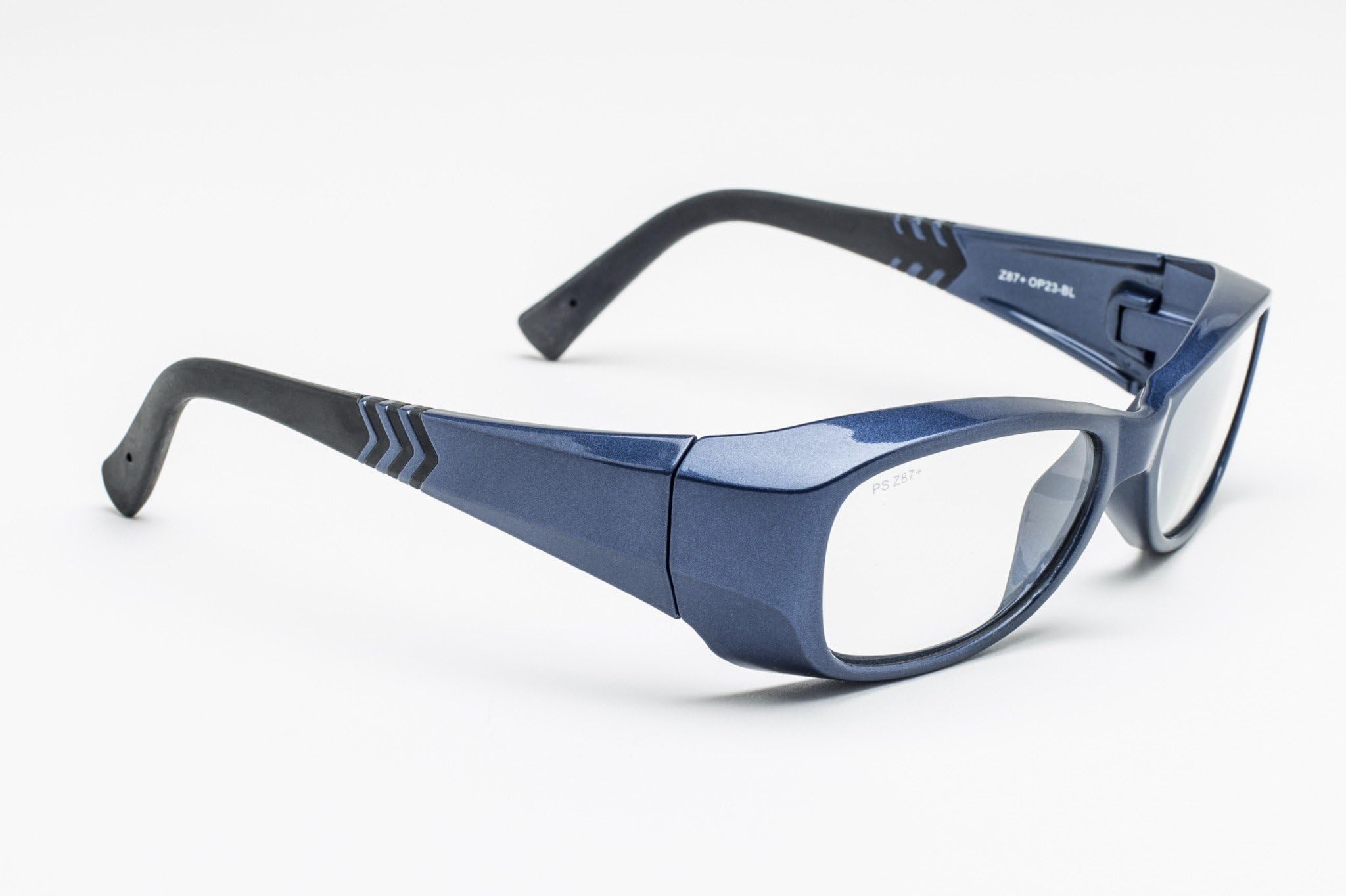 Designer Radiation Leaded Protective Eyewear in Full Rim Plastic Frame - Black - 54-18-125mm