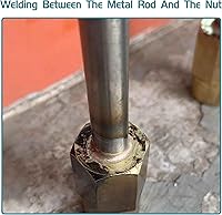 Vista 5 de Varilla de soldadura de aluminio 1/16 para antorcha de propano, varillas de soldadura de aluminio con núcleo de fundente, sin necesidad de flujo