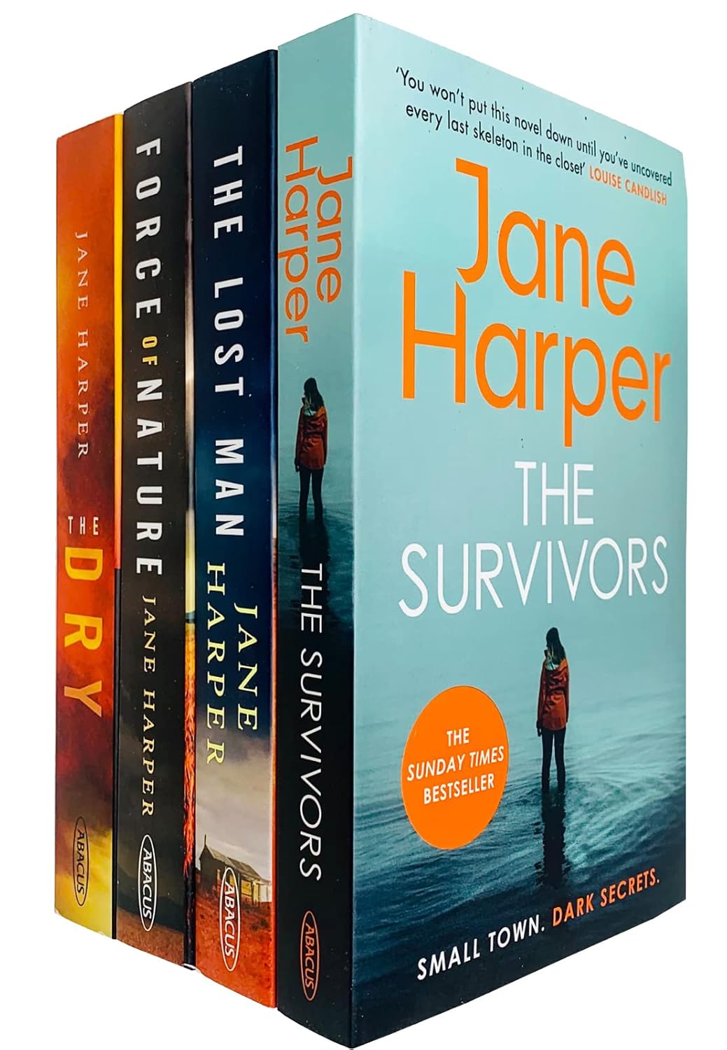 Jane Harper 4 Books Collection Set (The Dry, Force of Nature, The Lost