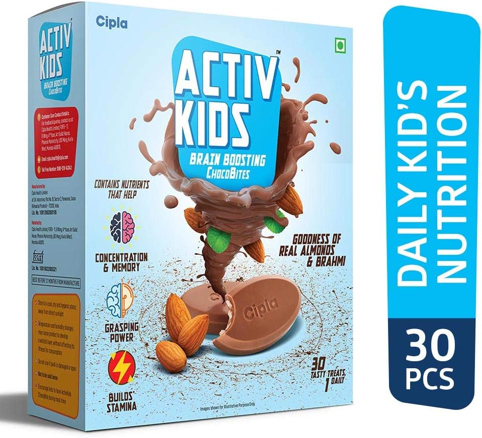 Cipla Activkids Brain Boosters (30 Count)