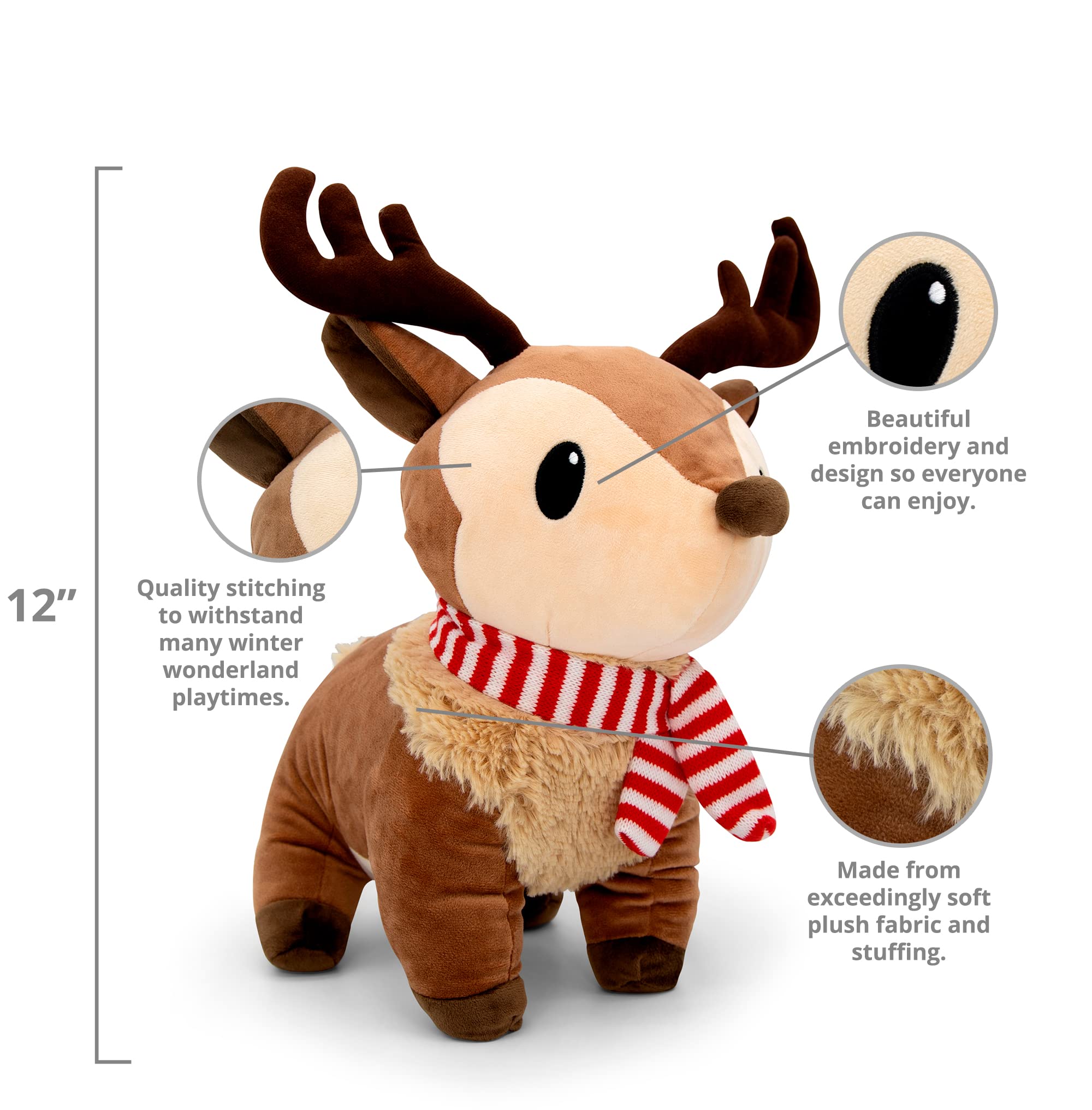 small stuffed reindeer