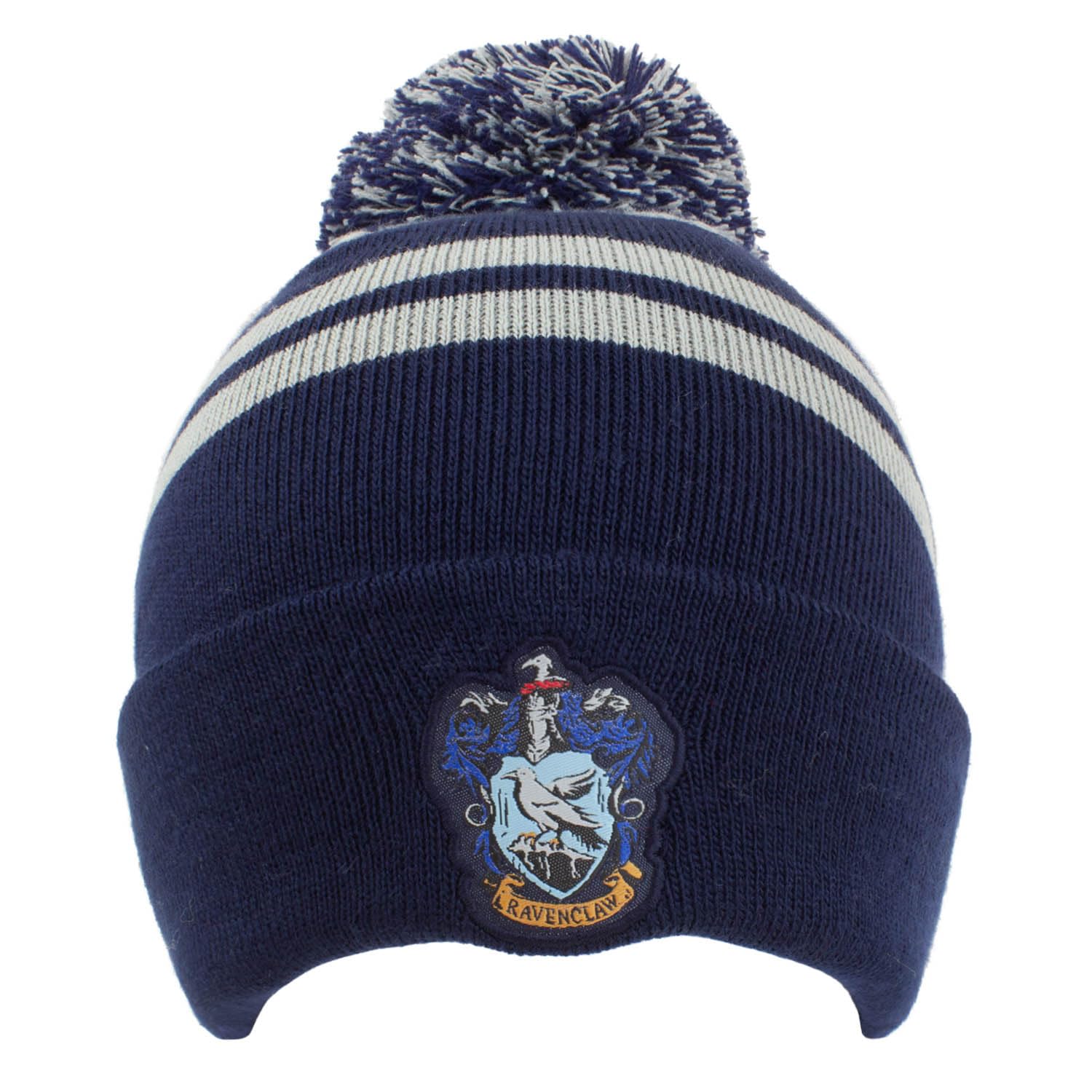 Pom-House Beanie Ravenclaw, Unisex, Einheitsgröße, Mehrfarbig, Pom-Pom