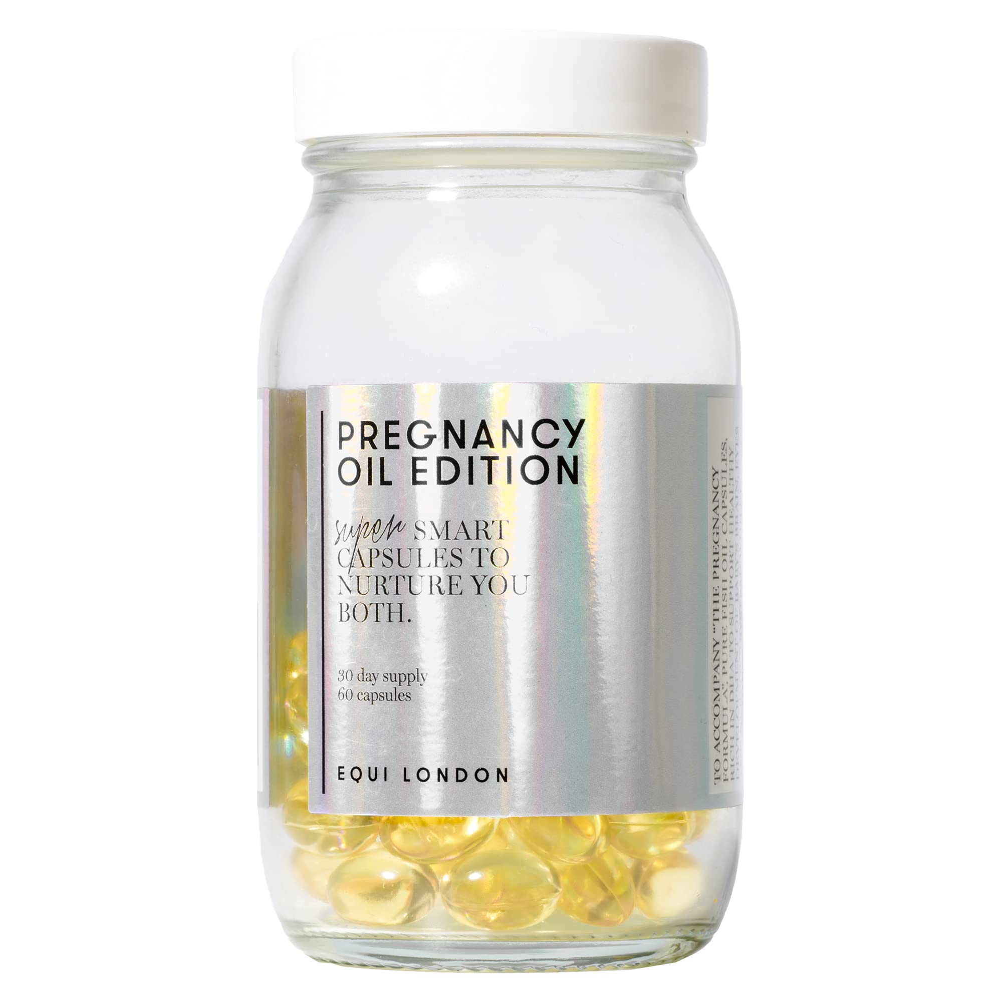 Equi Pregnancy Oil Edition Capsules - 30 Day Supply - Fertility & Pregnancy Supplement for Women - with EPA & DHA Omega-3