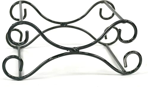 Miniatura 7 de THOUSAND OAKS BARREL Soporte de cuna de hierro forjado para barril de envejecimiento de roble de 1 litro y 2 litros - Base de soporte de metal mini