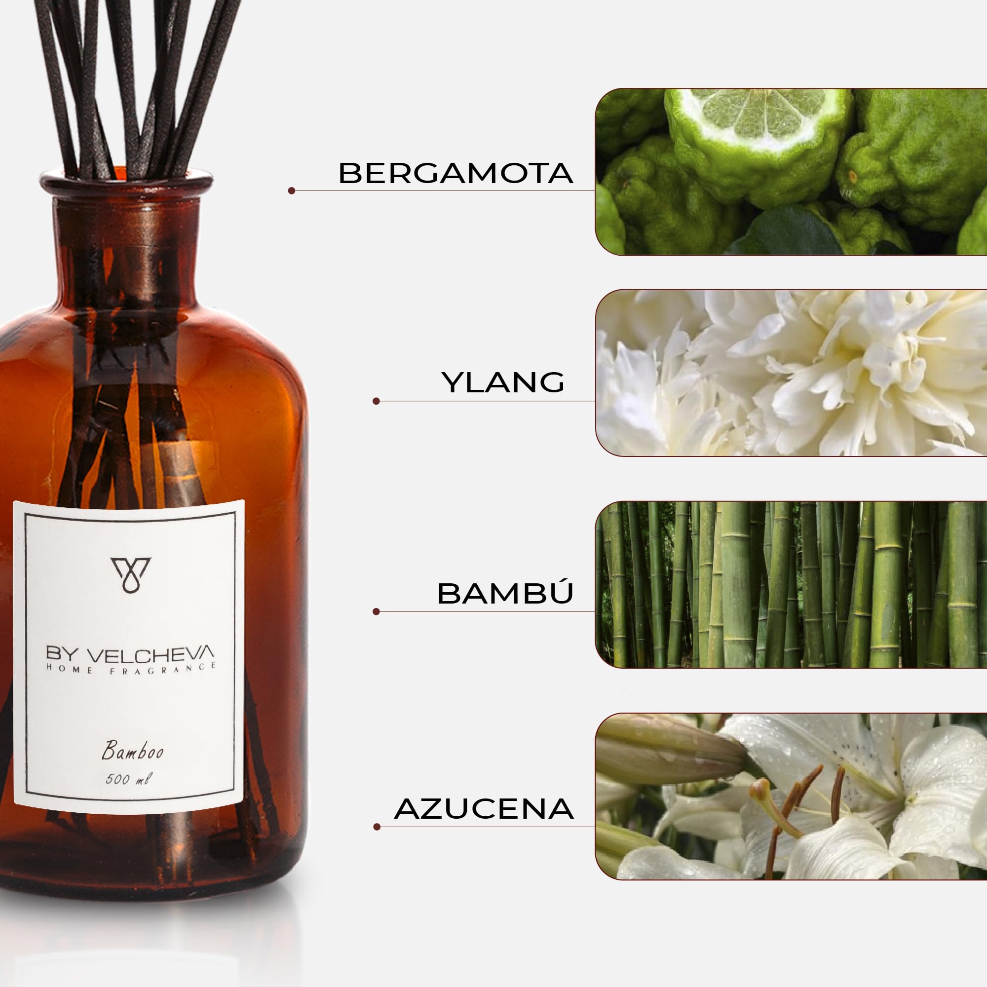 ı Ambientador mikado BAMBOO ı Niche perfume ı 500ml