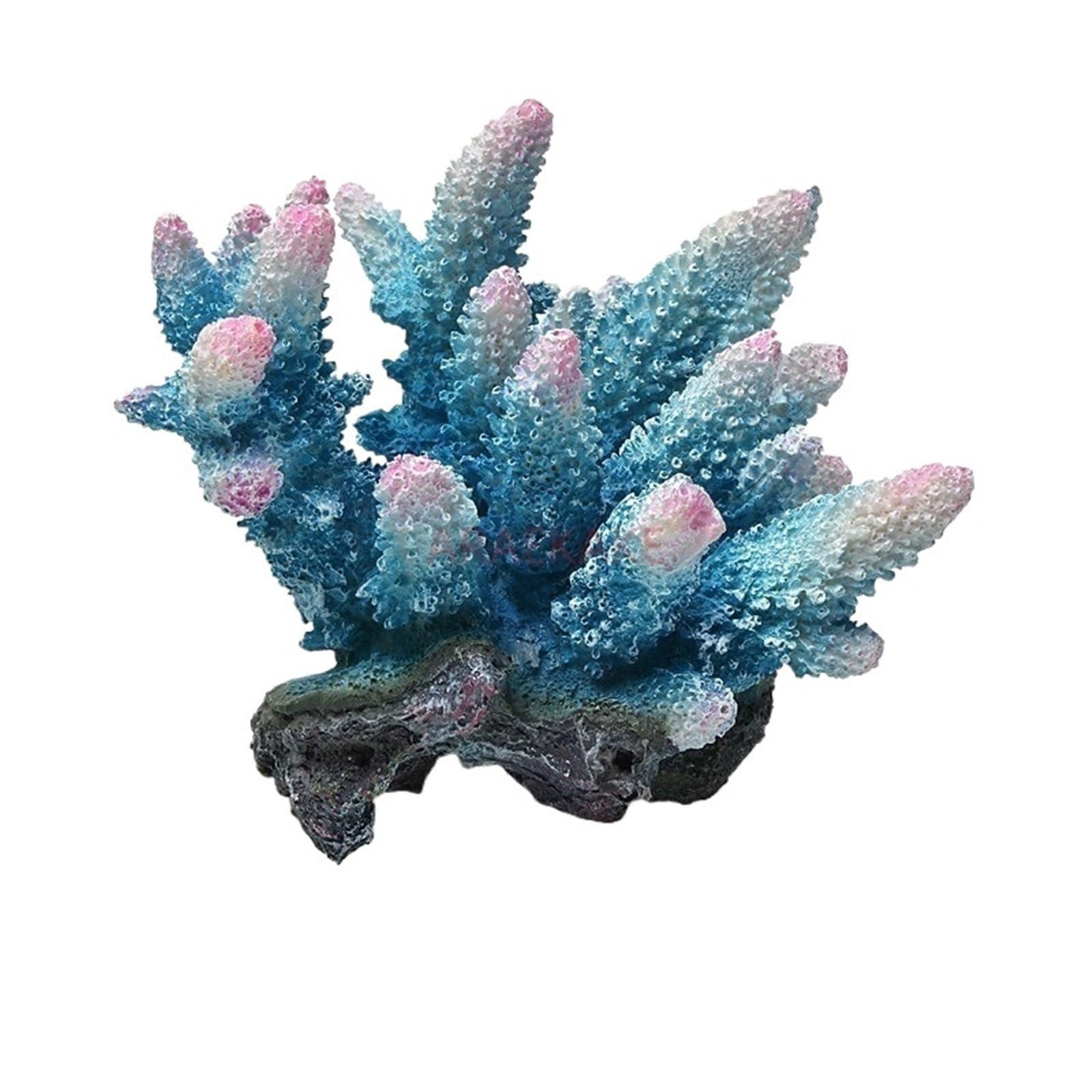 LTYKNGH Aquarium Plants Large Scale Fish Tank Coral Landscape Simulation Decoration Ornaments, Sea Stone Interior Rockery Shelter(Color1)