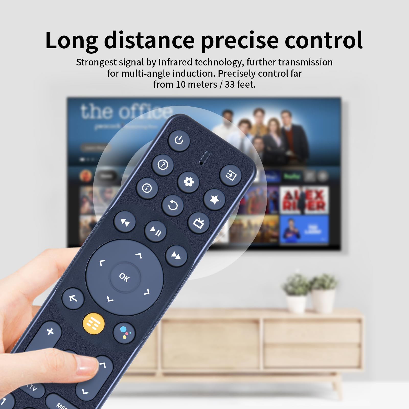 Telecomando Di Ricambio Applicabile Per ZEPHIR Smart TV Model - Foto 2