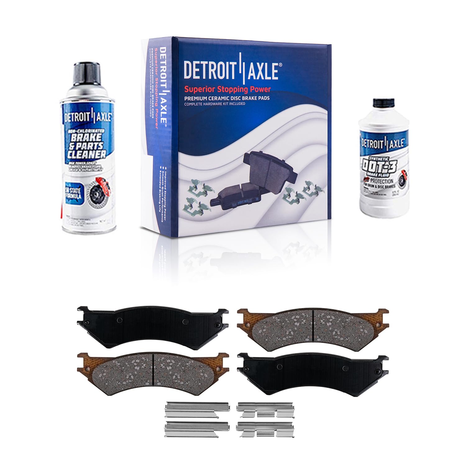 Detroit Axle P-802 Replacement for Ford E-250 Econoline Club Wagon