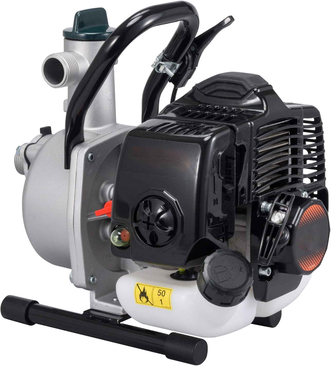 ポンプ 2サイクル エンジン 口径 25mm 散水 洗浄 送水 タンク 用水