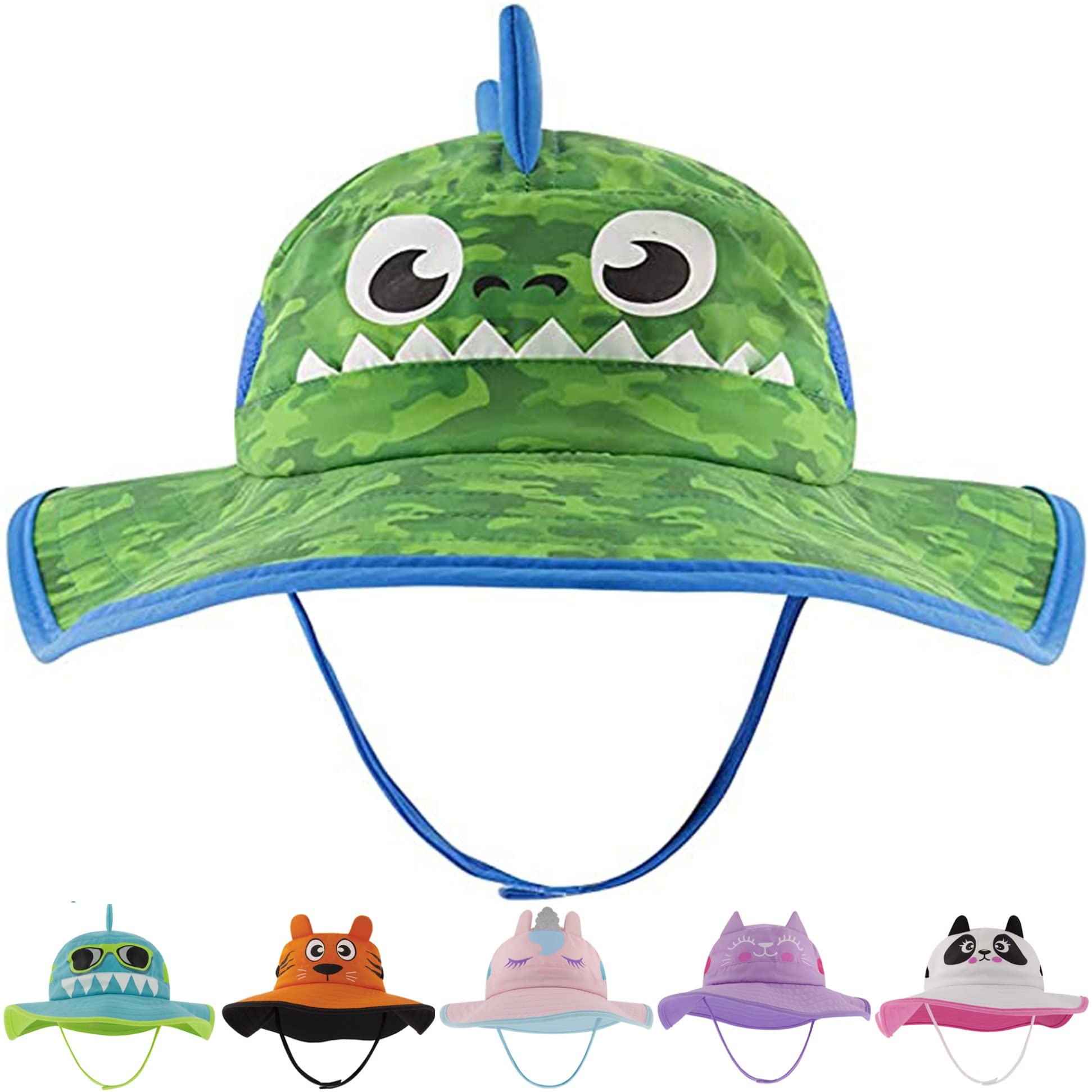 Kids Sun Hat for Girls & Boys with UV Protection- Toddler Beach Hat for Fishing Safari Play Hat (2-14 Years)