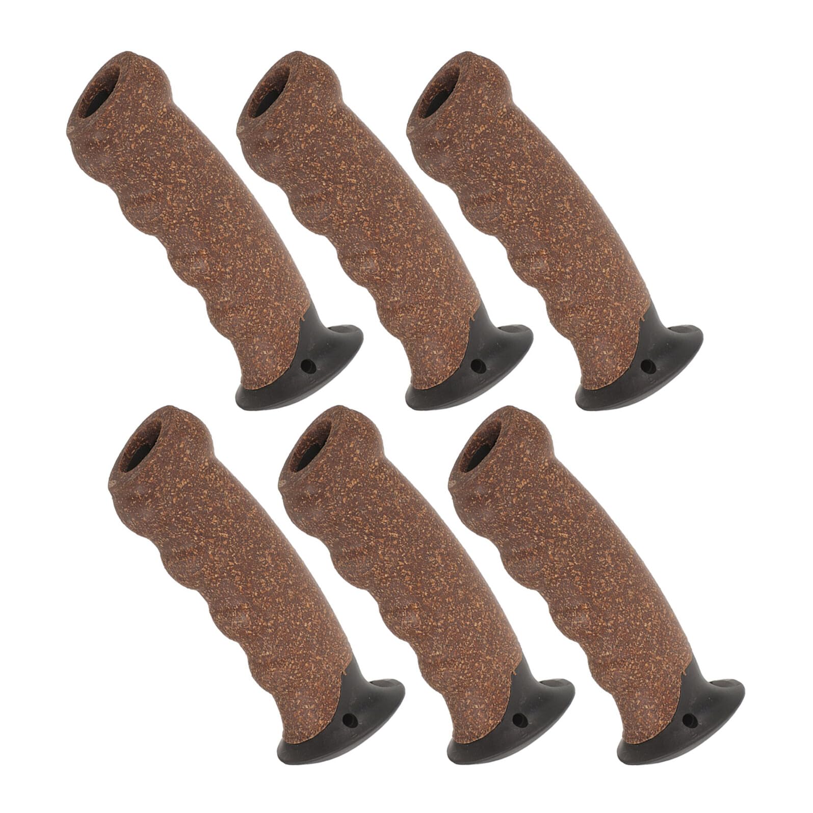 VICASKY 6 Pièces Poignées Liège pour Bâtons de Randonnée Poignées Ergonomiques Antidérapantes pour Bâtons de Marche Ski et Randonnée Plein Air Remplacement Facile