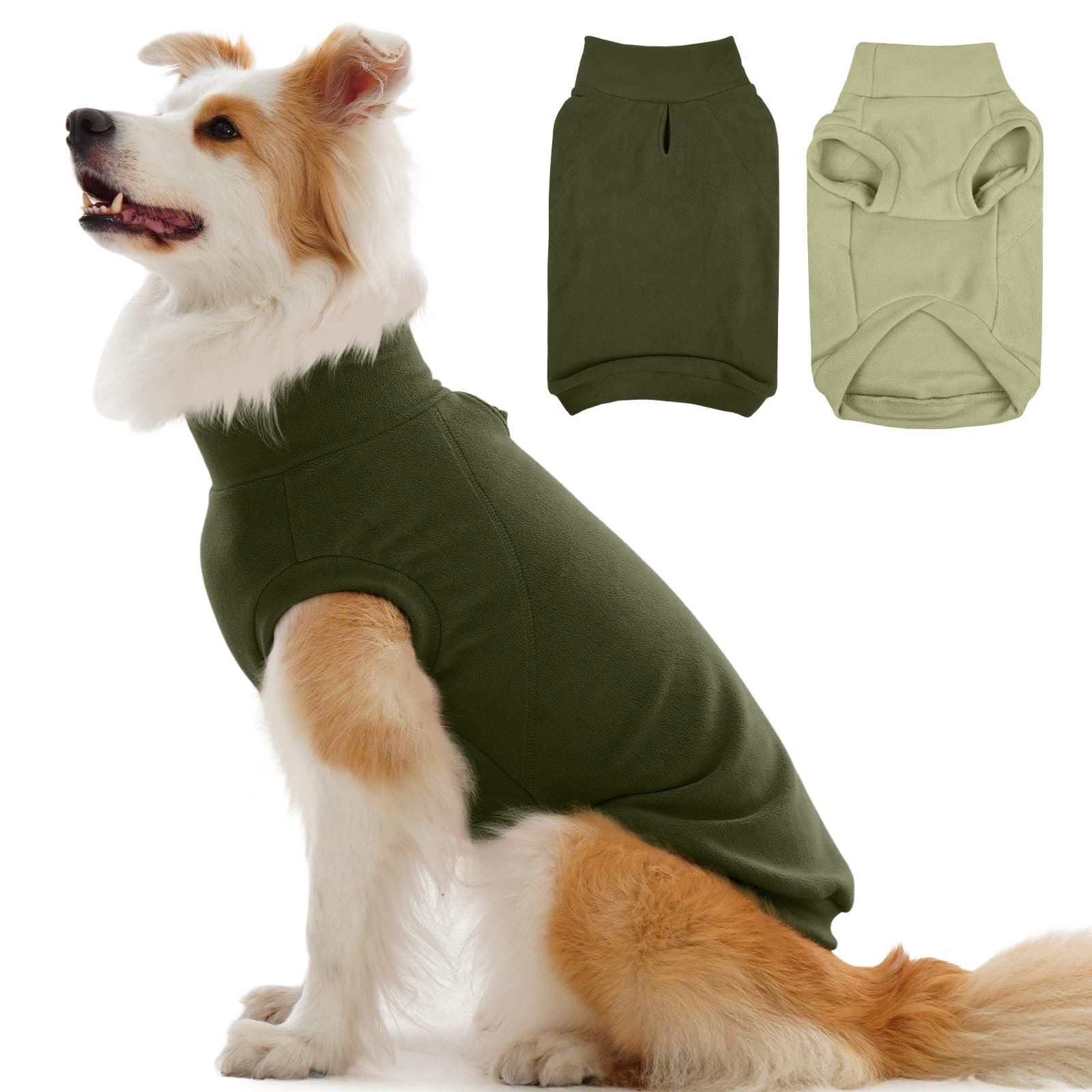 IECOii 2 Pack Fleece Sweater