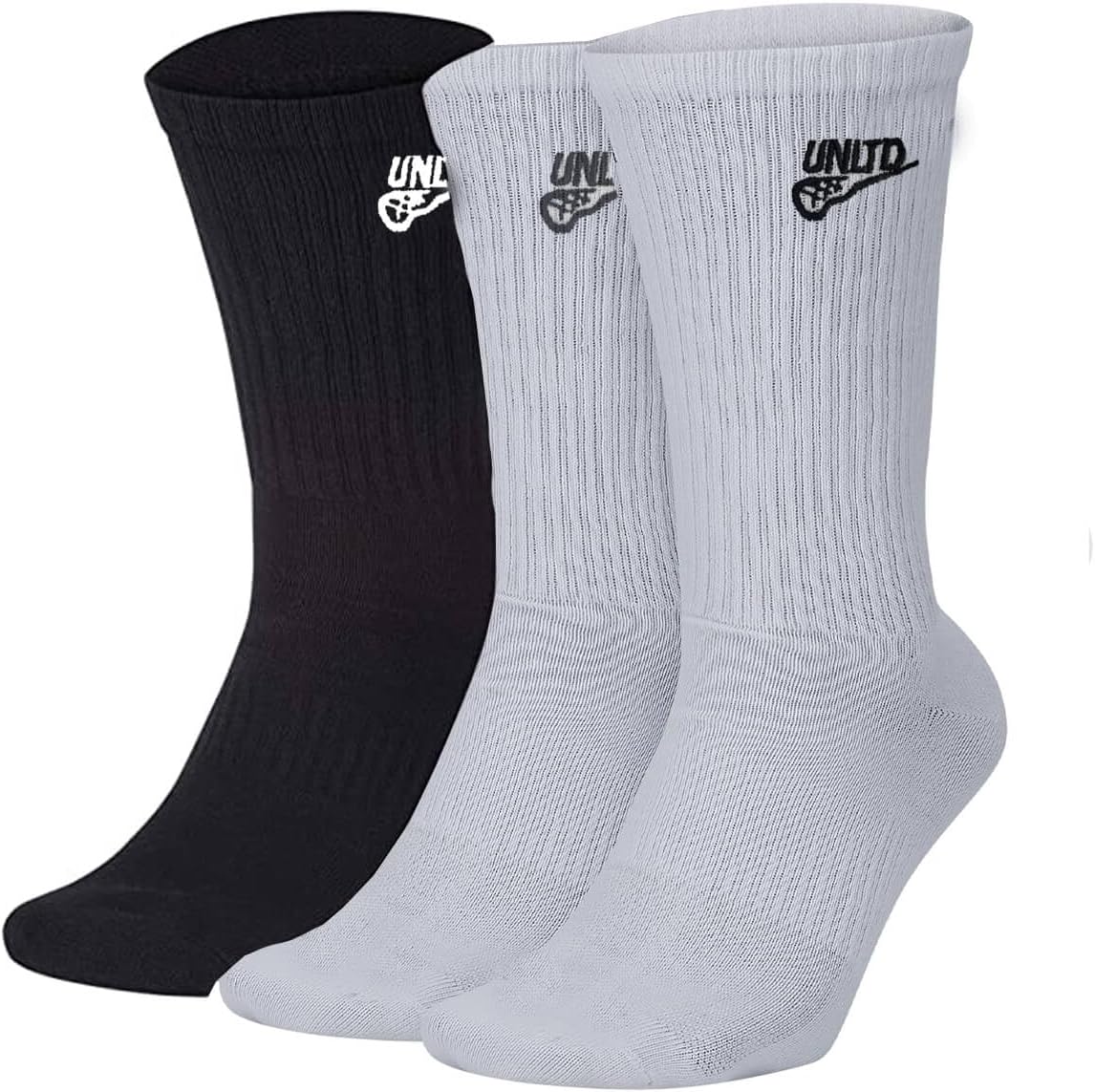 UNLTD Crew Lacrosse Socks Multicolor 3 Pack