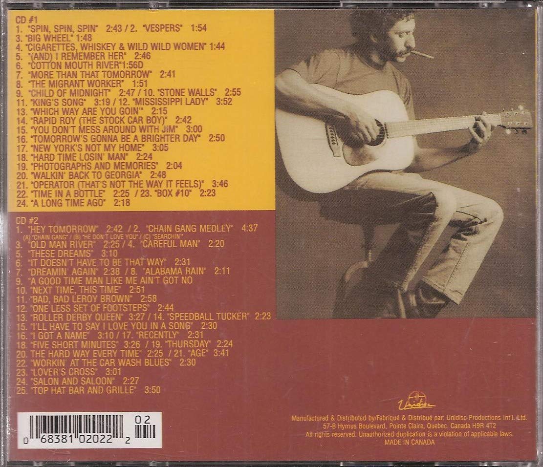 50th Anniversary Collection [Audio CD] Jim Croce; Michael Kamen; Steve Gadd; Alan Rolnick; Gary Chester; George Devens; Henry Gross; Joe Macho; John Stockfish; Kenny Ascher; Rick Marotta; Stu Woods; Maury Muehleisen; Rob Stevens; Tom Rossetter; Tommy West; Ingrid Croce; Bobby Matos; Charlie Brown; Ellie Greenwich; Gene Pistilli; West and Terry Cashman
