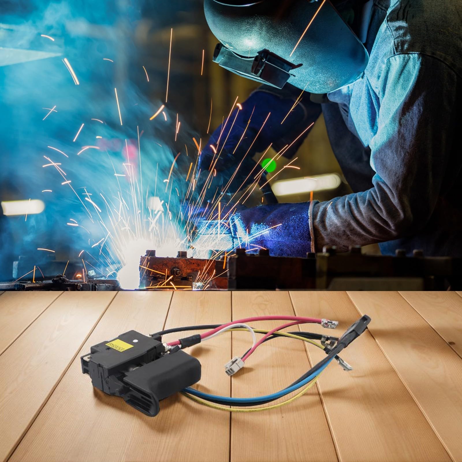 Interrupteur pour marteau perforateur Makita BHR162 BHR202 DHR202 18 V, pièce de rechange 6506549 638882-6